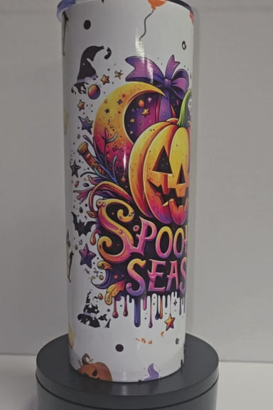 Spooky Season Pumpkin Tumbler