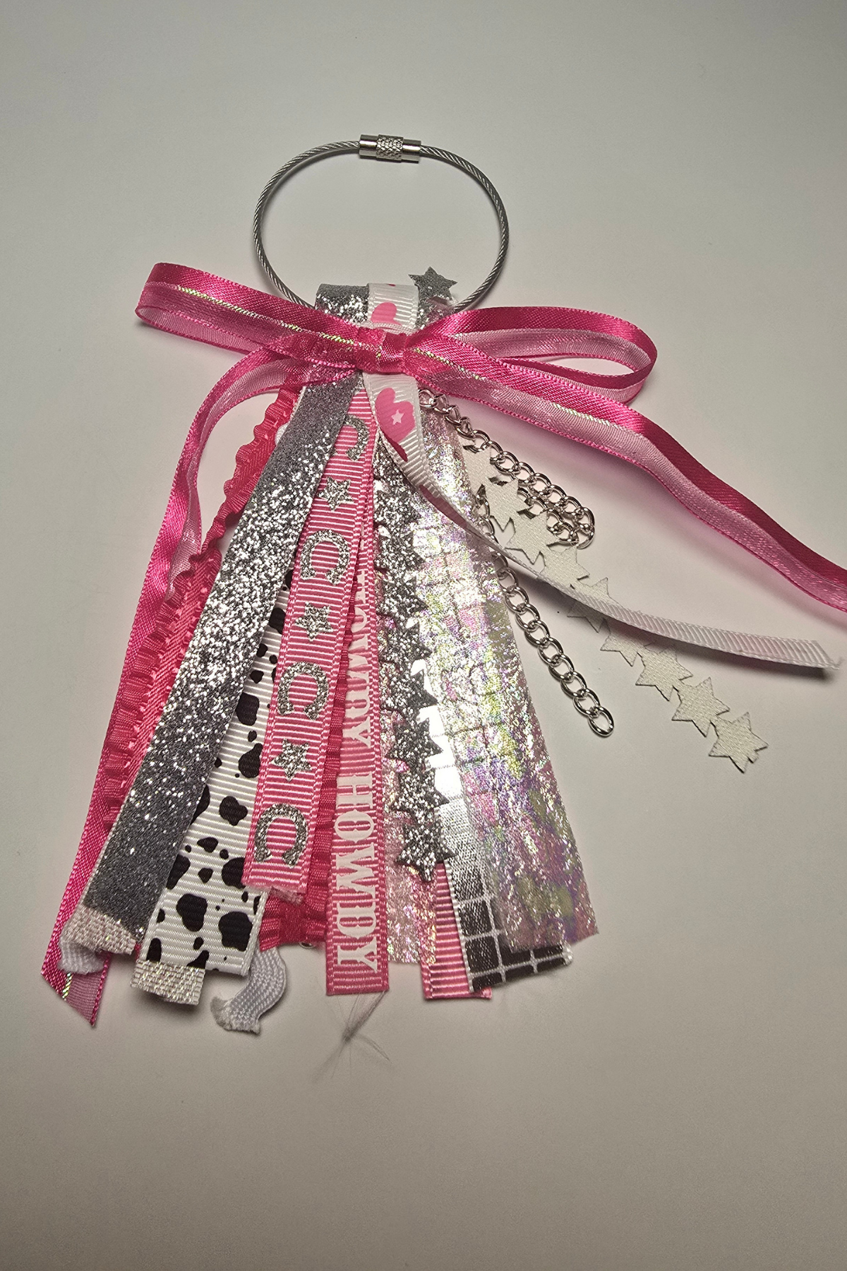 Howdy Girl Western Boho Charm — Pink Shimmer Edition